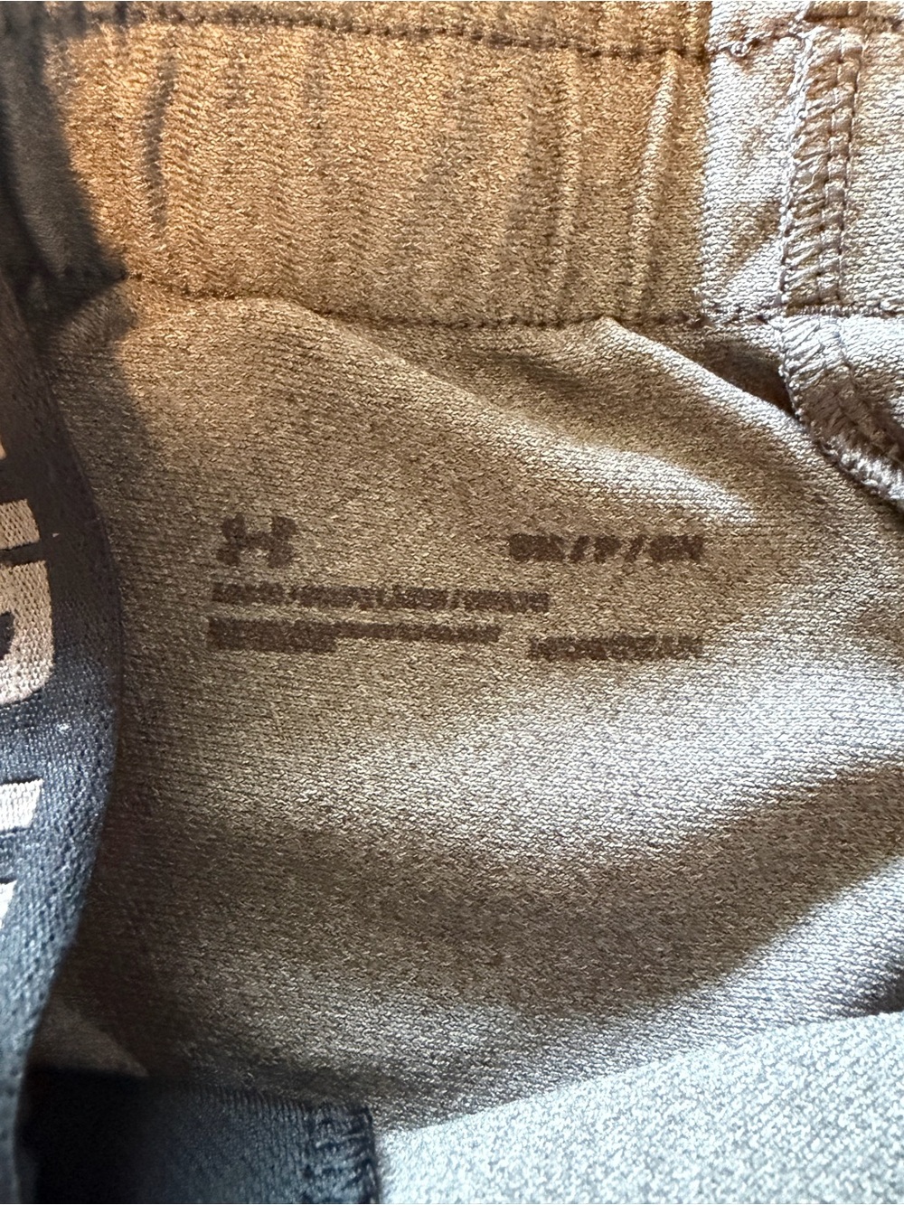 Under Armour Women's Gray Athletic Shorts - Picture 4 of 5